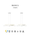BIANCA * COLGANTE LED PEQUEÑO
